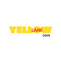 Yellow Lane Cove Sticker — Bold Yellow Logo Kiss-Cut Decal