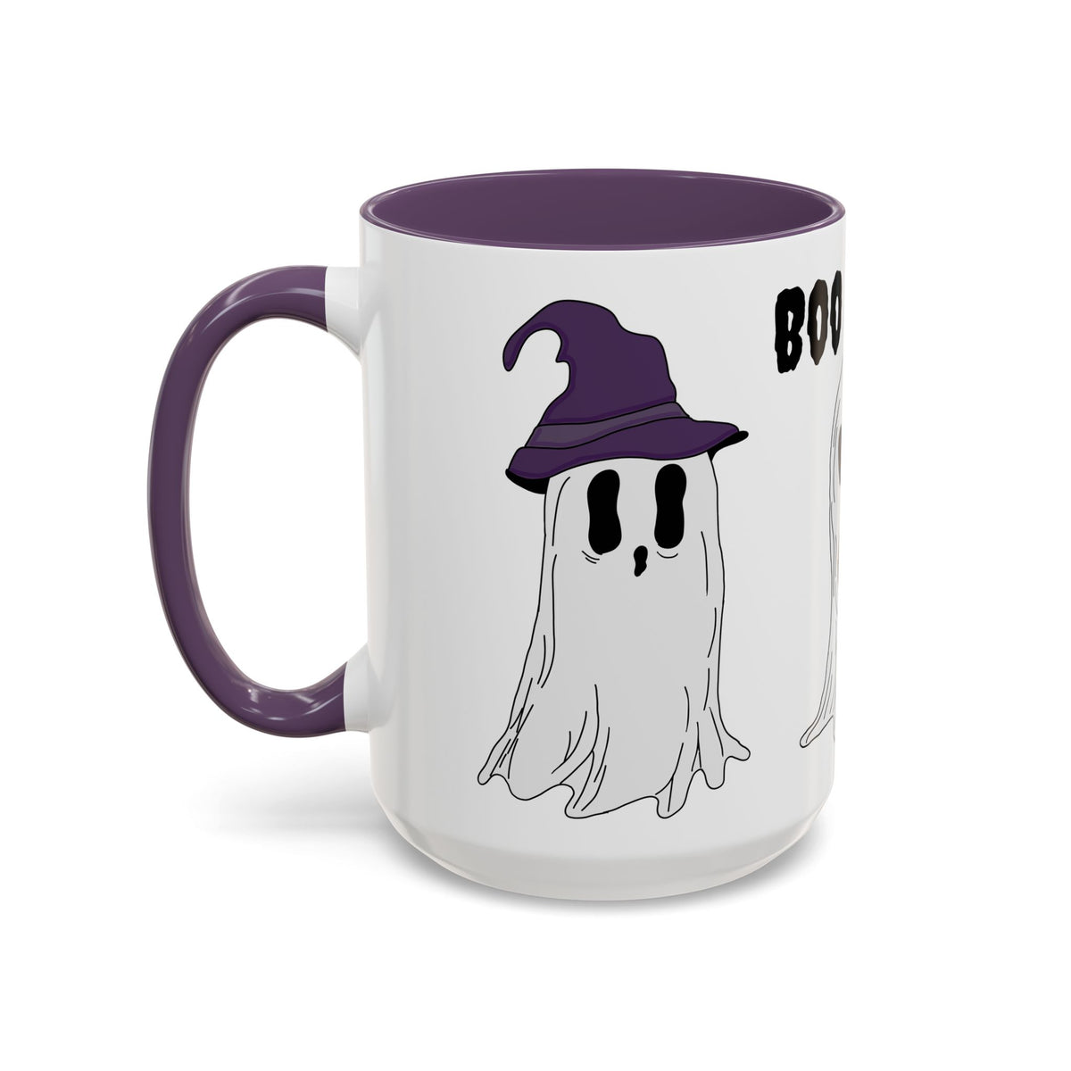 Boo & Brew Halloween Ghost Pumpkin Mug