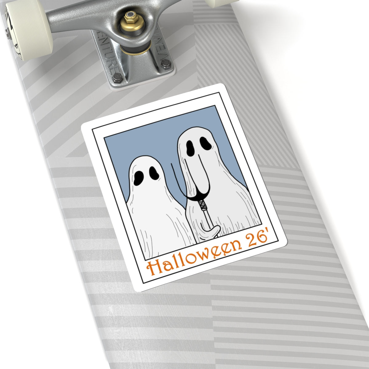 Halloween 26’ Ghost Kiss-Cut Sticker