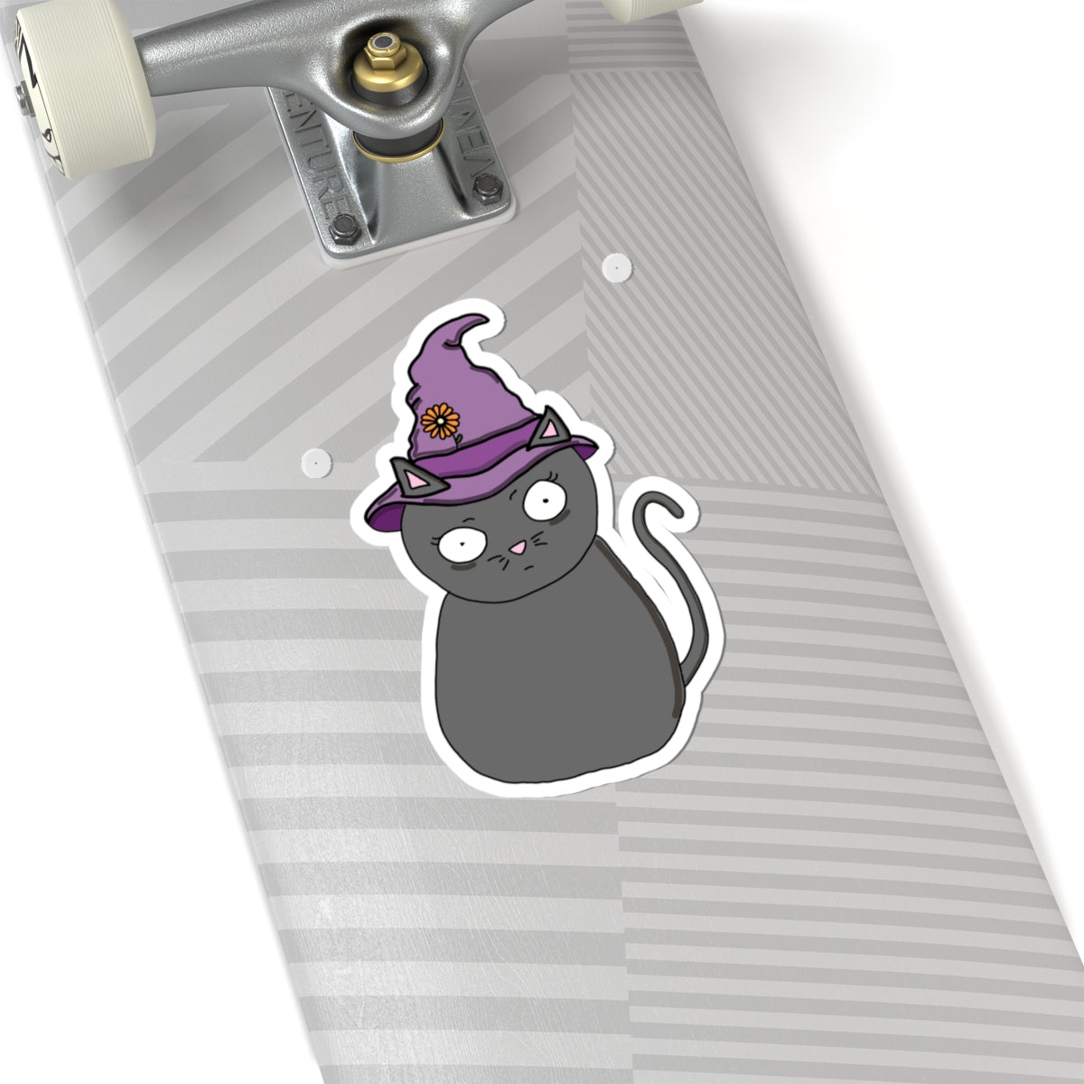 CUTE Witch Kitty Halloween sticketr