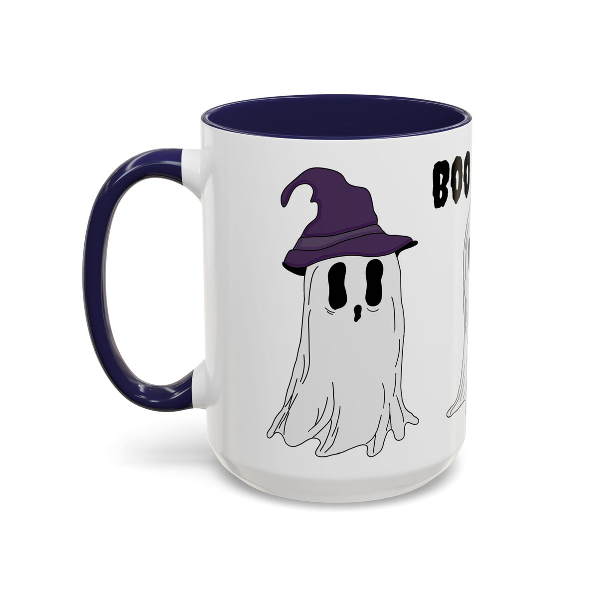 Boo & Brew Halloween Ghost Pumpkin Mug
