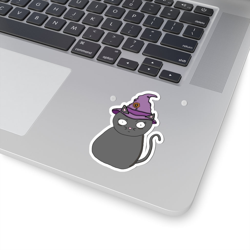 CUTE Witch Kitty Halloween sticketr