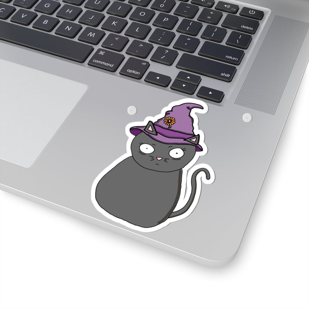 CUTE Witch Kitty Halloween sticketr