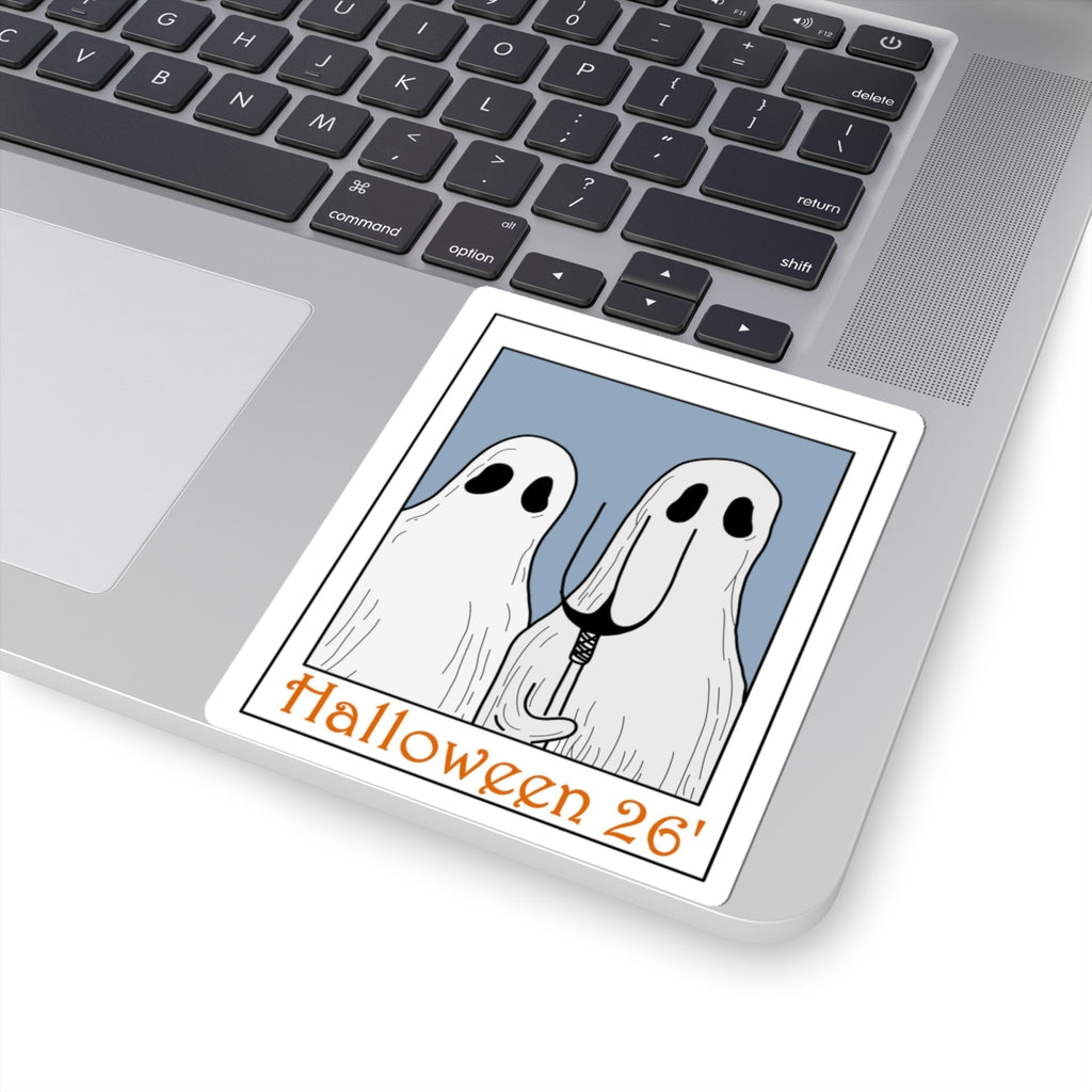 Halloween 26’ Ghost Kiss-Cut Sticker