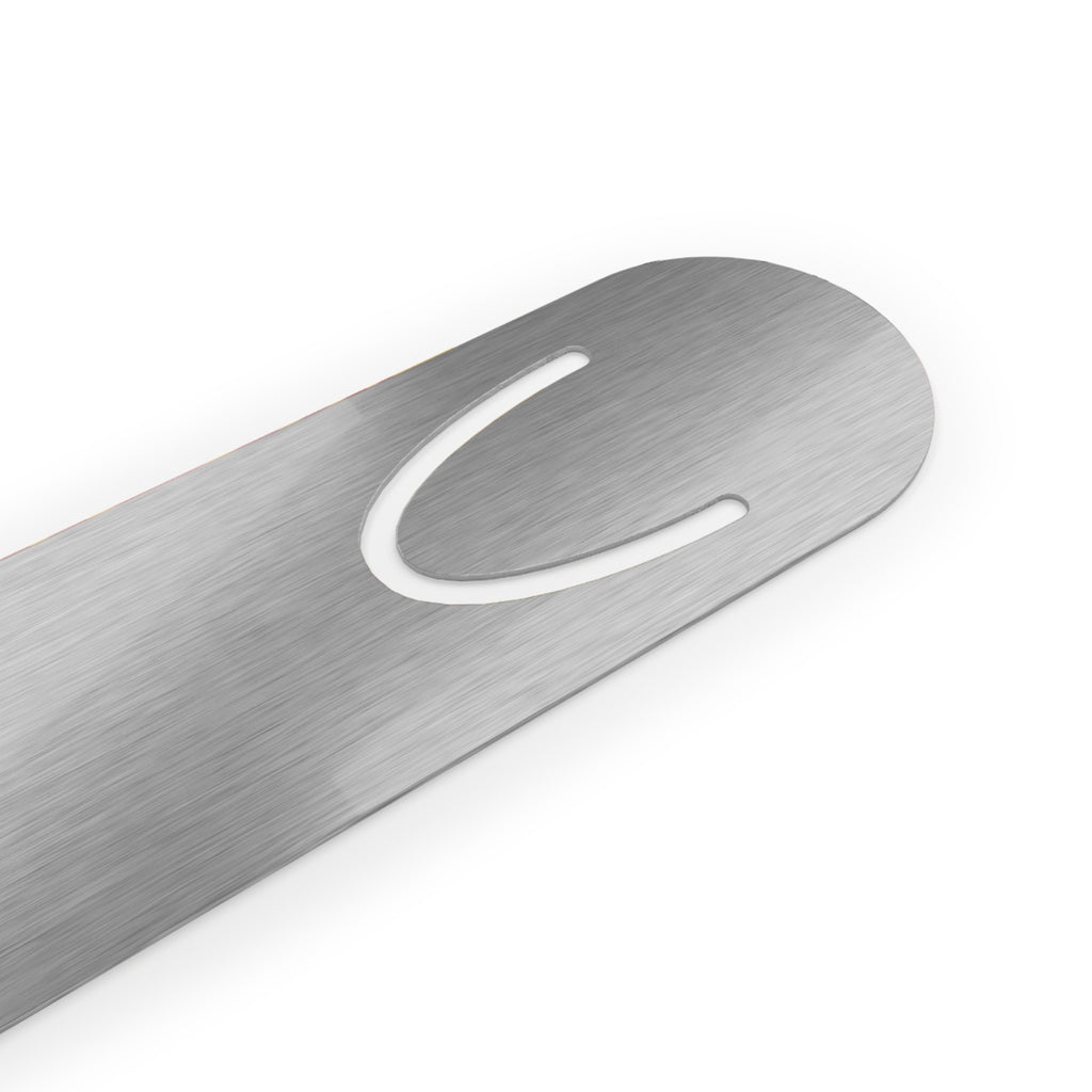 Koi Fish Sunburst Metal Bookmark — Japanese-Inspired Reading Marker