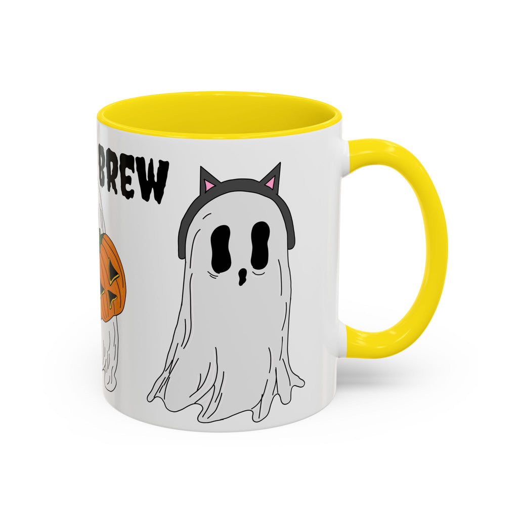 Boo & Brew Halloween Ghost Pumpkin Mug