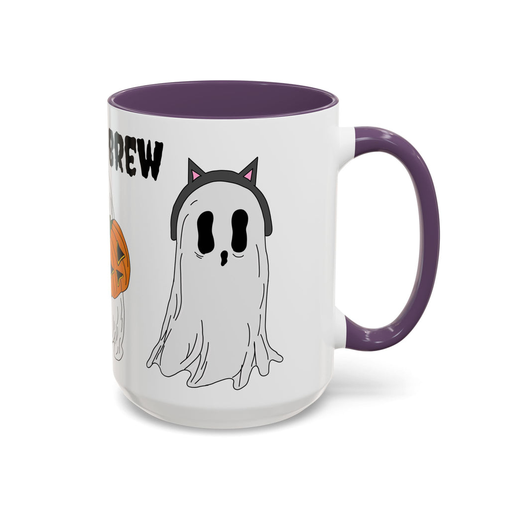 Boo & Brew Halloween Ghost Pumpkin Mug