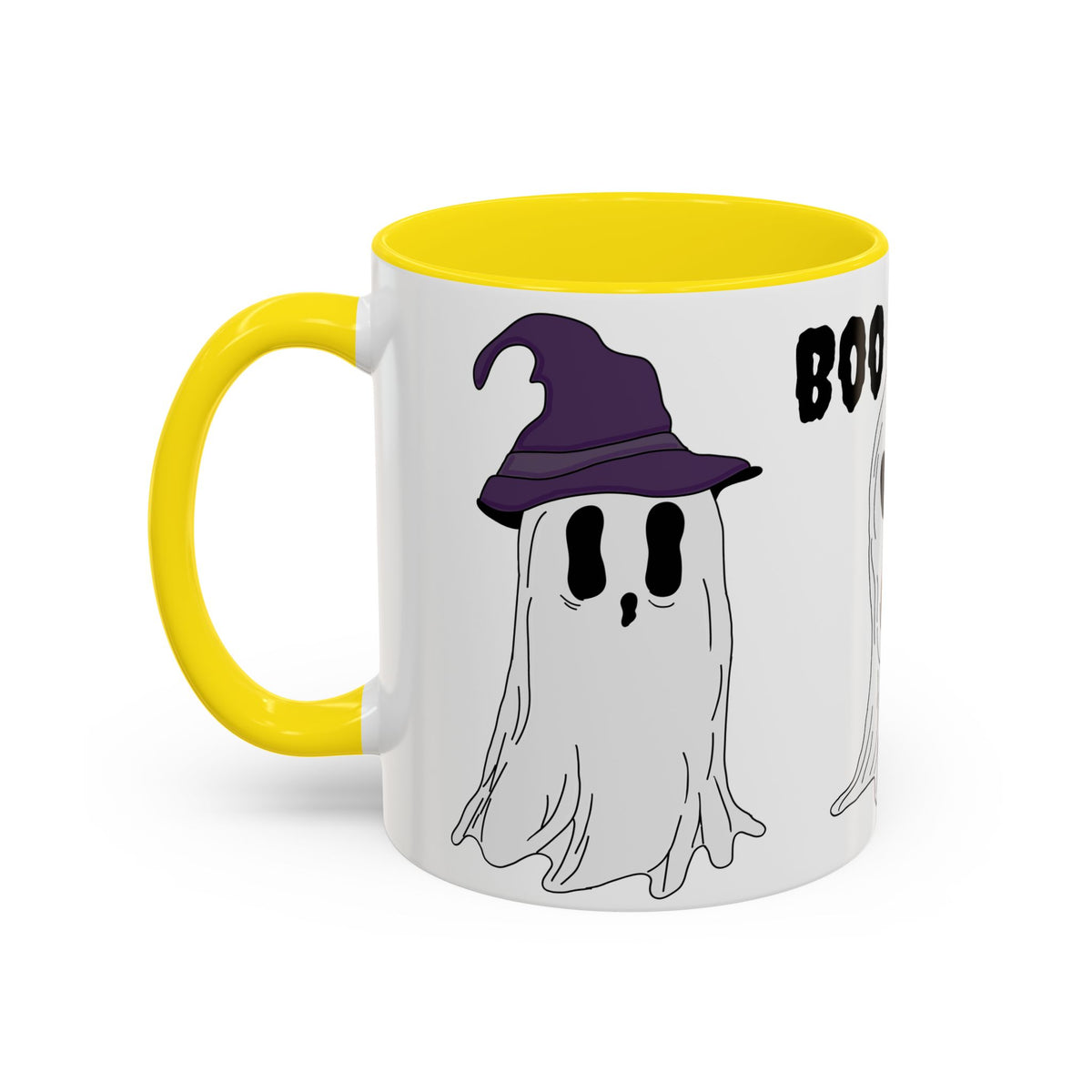 Boo & Brew Halloween Ghost Pumpkin Mug
