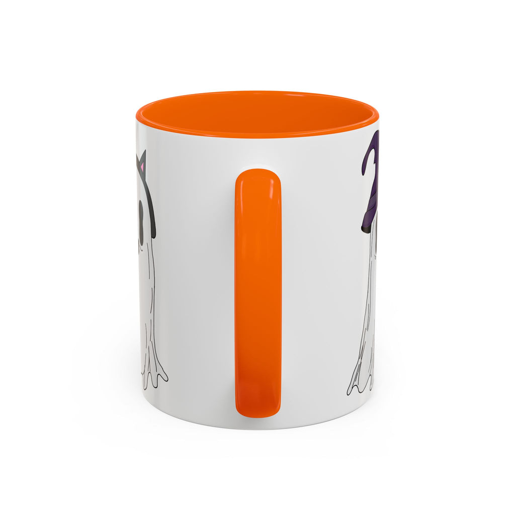 Boo & Brew Halloween Ghost Pumpkin Mug