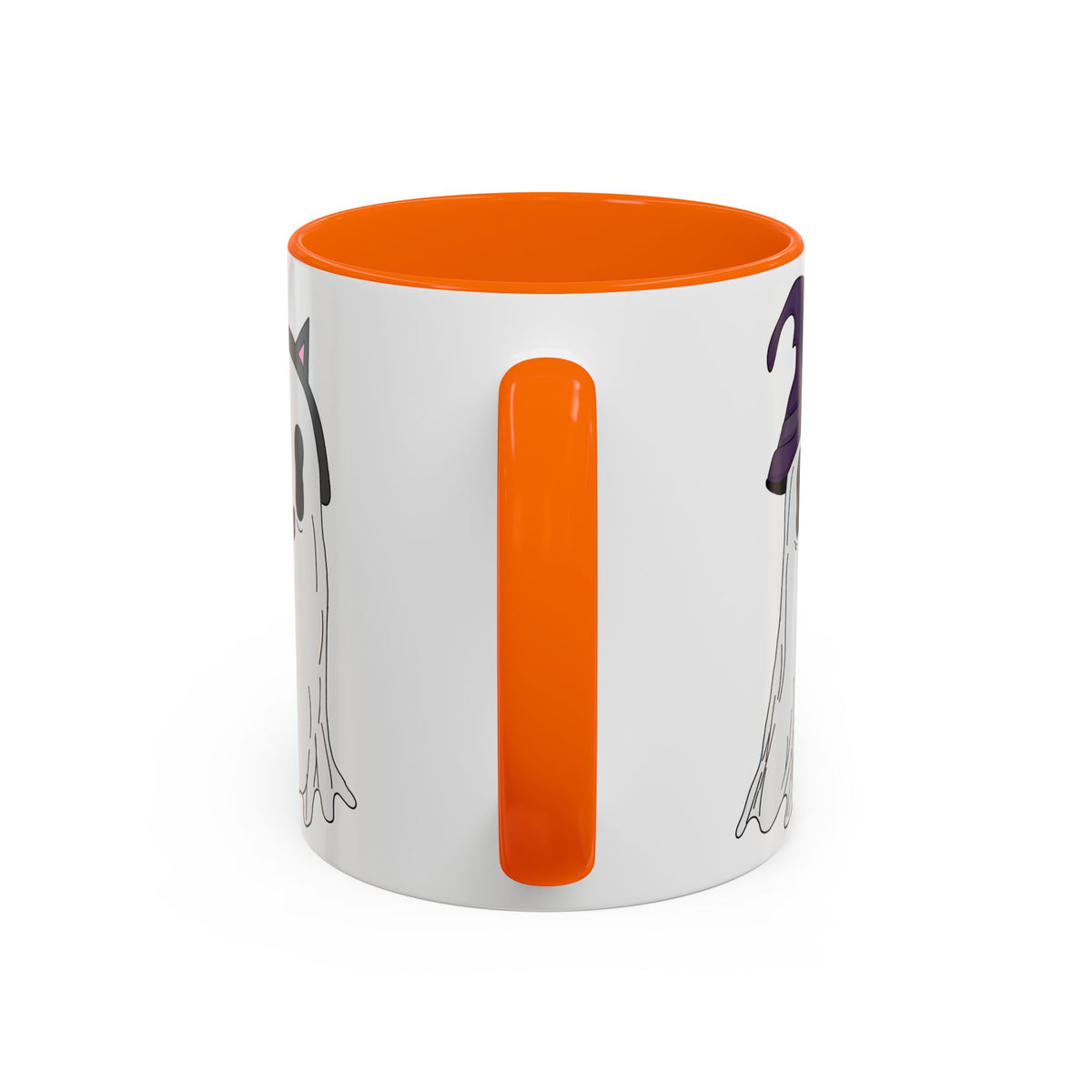 Boo & Brew Halloween Ghost Pumpkin Mug