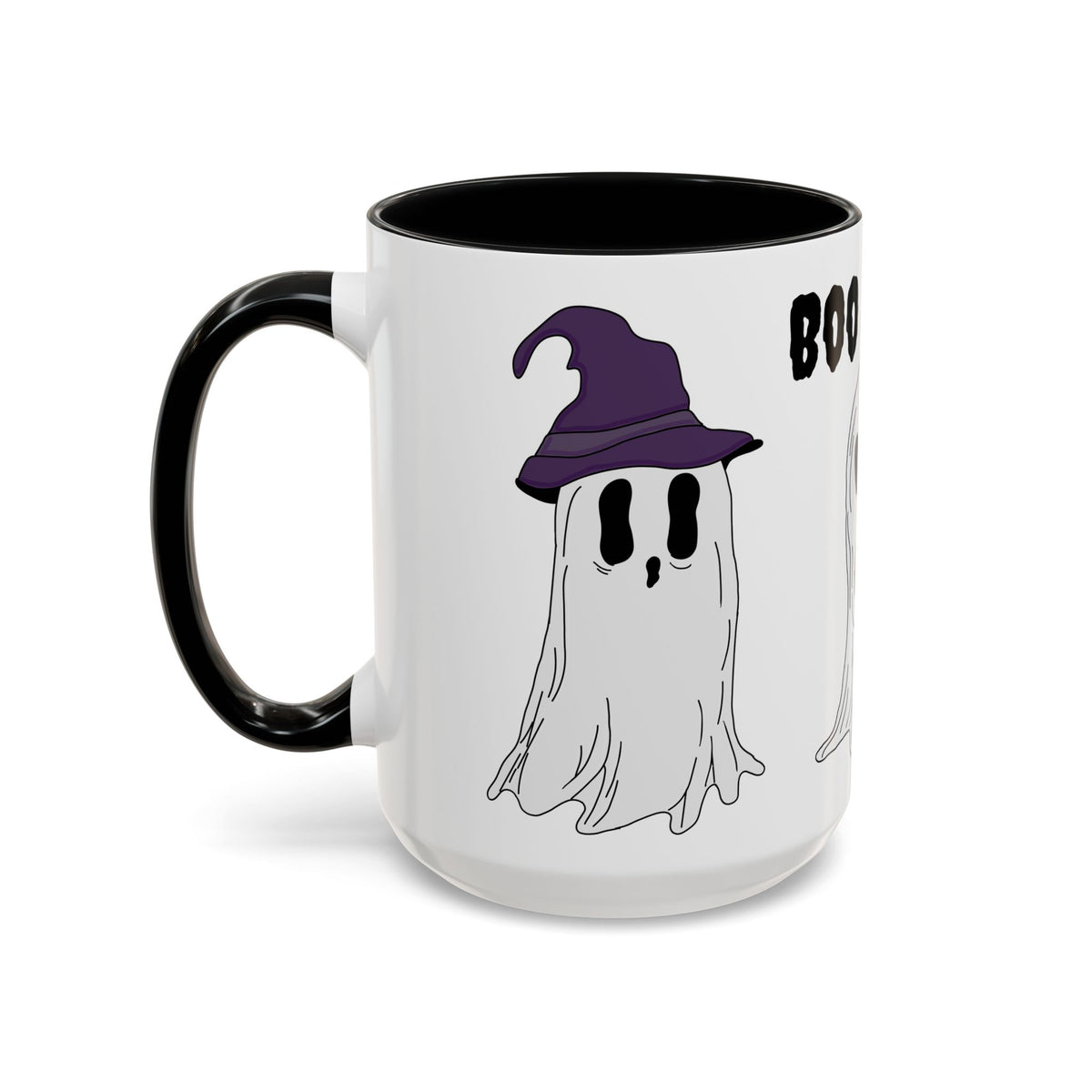 Boo & Brew Halloween Ghost Pumpkin Mug
