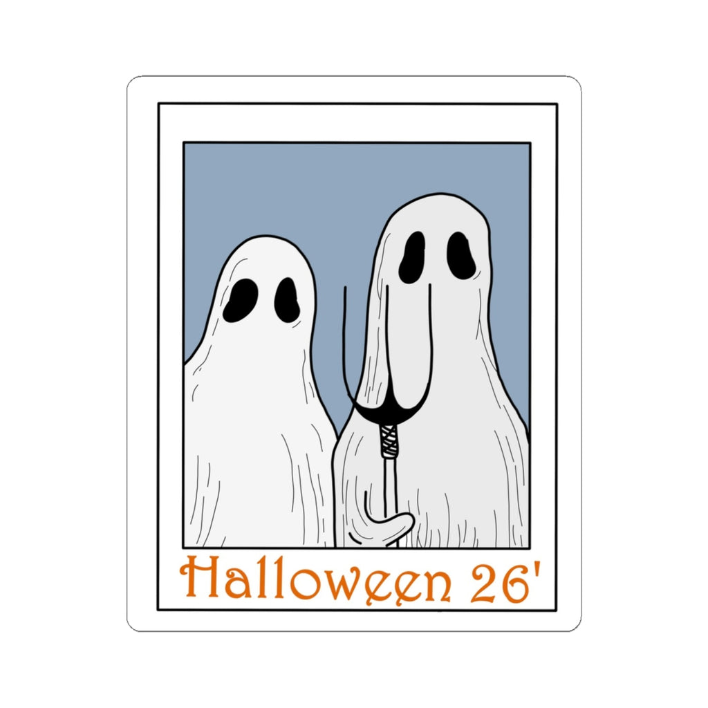 Halloween 26’ Ghost Kiss-Cut Sticker
