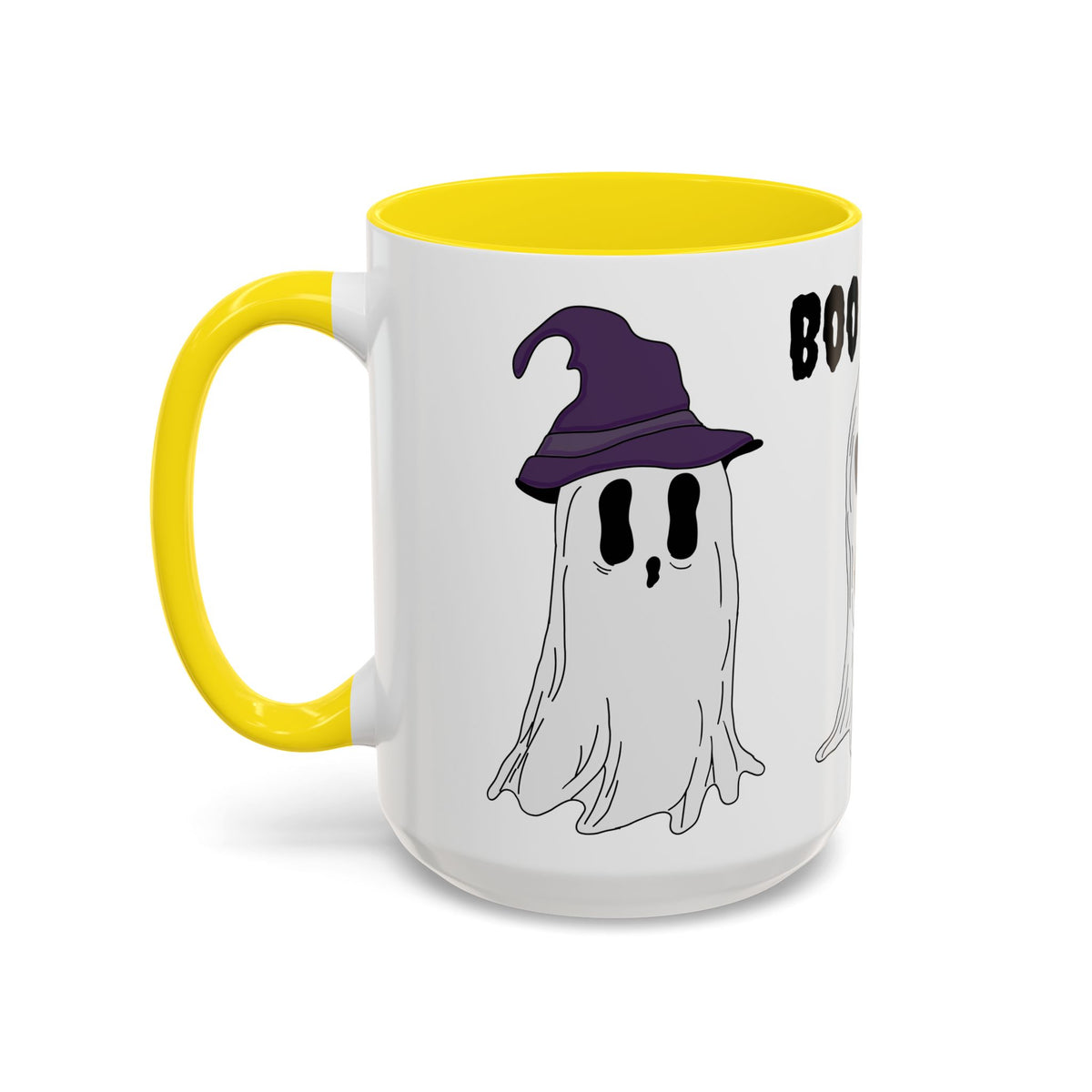 Boo & Brew Halloween Ghost Pumpkin Mug