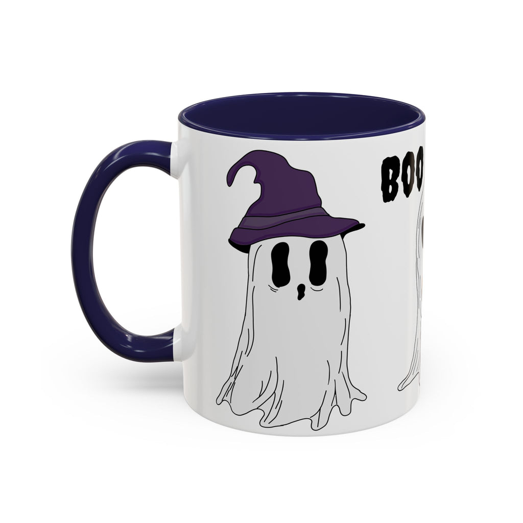 Boo & Brew Halloween Ghost Pumpkin Mug
