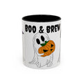 Boo & Brew Halloween Ghost Pumpkin Mug